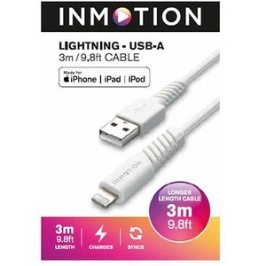 Inmotion White Lightning Usb-A 3m Cable