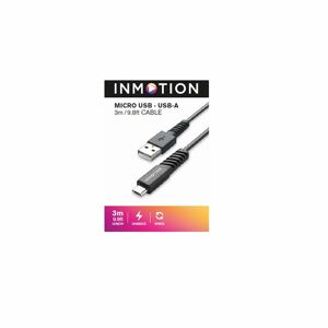 Inmotion Black 3m Usb - Usb-A Micro Cable