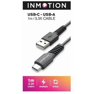 Inmotion Black Usb-C - Usb-A 1m Cable