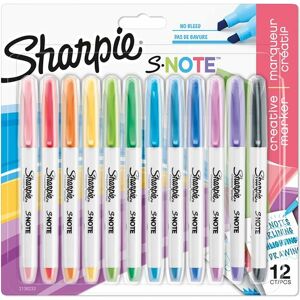 Sharpie S-Note Creative Markers (Pack Of 12)