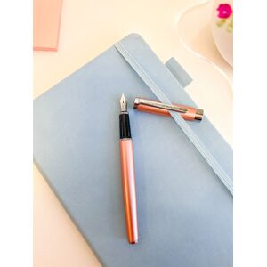 Helix Oxford Rose Gold Ballpoint Pen, Medium Nib, Black Ink