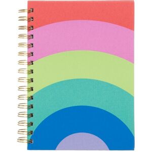 Whsmith A5 Rainbow Wiro Notebook