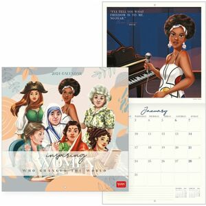 Legami Uncoated Paper Inspiring Women Wall Calendar