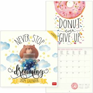 Legami Uncoated Paper Aphorisms Wall Calendar