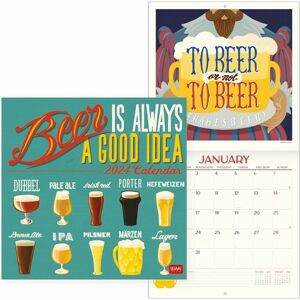 Legami Uncoated Paper Beer Wall Calendar