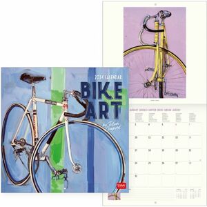 Legami Uncoated Paper Bike Art Wall Calendar