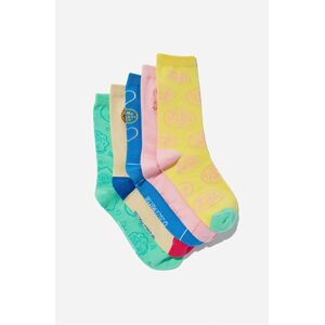 TYPO Tin Of Socks (S/m) Polly Pocket Multi-Coloured Pack Of 5