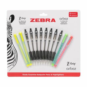 Zebra Z Grip Ballpoint Pens Pack Of 12