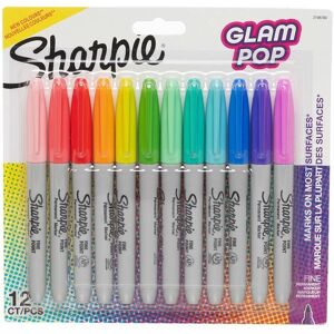 Sharpie Glam Pop Markers Pack Of 12