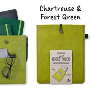 THAT COMPANY CALLED IF Bookaroo Books & Stuff Pouch Chartreuse