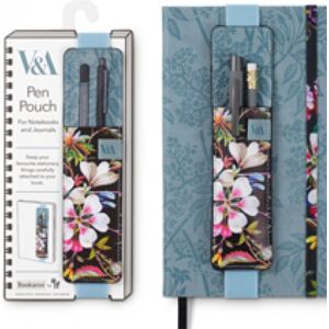 THAT COMPANY CALLED IF V & A Bookaroo Pen Pouch Kilburn Black Floral