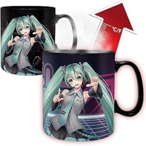 ABYSSE UK Hatsune Miku - Mug Heat Change - 460 Ml - Hatsune Miku - Cardboard ABYSSE UK Hatsune Miku - Mug Heat Change - 460 Ml - Hatsune Miku - Cardboard