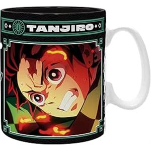 ABYSSE UK Demon Slayer - Mug - 460 Ml - Tanjiro Black & Green S2 - Subli -Box ABYSSE UK Demon Slayer - Mug - 460 Ml - Tanjiro Black & Green S2 - Subli -Box