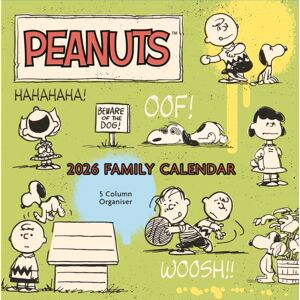 CAROUSEL CALENDARS 2026 Peanuts Planner Wall Calendar 2026 CAROUSEL CALENDARS 2026 Peanuts Planner Wall Calendar 2026