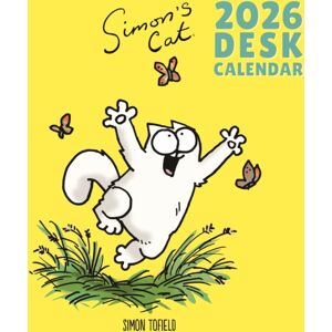 CAROUSEL CALENDARS 2026 Simons Cat Easel Desk Calendar 2026 CAROUSEL CALENDARS 2026 Simons Cat Easel Desk Calendar 2026
