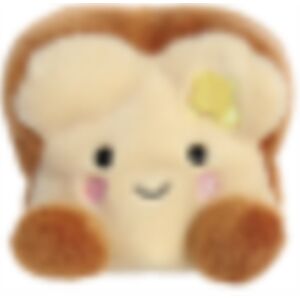 AURORA WORLD UK LTD Pp Buttery Toast Clip-On 4in AURORA WORLD UK LTD Pp Buttery Toast Clip-On 4in