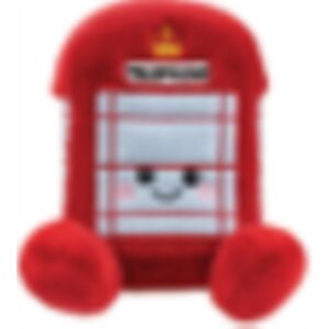 AURORA WORLD UK LTD Pp Hattie Telephone Box Clip-On 4in AURORA WORLD UK LTD Pp Hattie Telephone Box Clip-On 4in