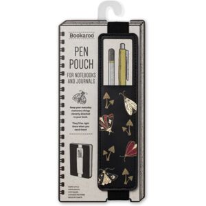 THAT COMPANY CALLED IF Bookaroo Pen Pouch - Moths THAT COMPANY CALLED IF Bookaroo Pen Pouch - Moths