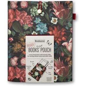 THAT COMPANY CALLED IF Bookaroo Books & Stuff Pouch - Dark Floral THAT COMPANY CALLED IF Bookaroo Books & Stuff Pouch - Dark Floral