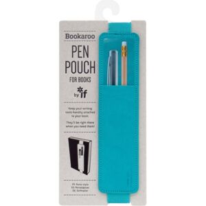 THAT COMPANY CALLED IF Bookaroo Pen Pouch - Turquoise THAT COMPANY CALLED IF Bookaroo Pen Pouch - Turquoise