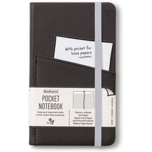 THAT COMPANY CALLED IF Bookaroo Pocket Notebook (A6) Journal - Black THAT COMPANY CALLED IF Bookaroo Pocket Notebook (A6) Journal - Black