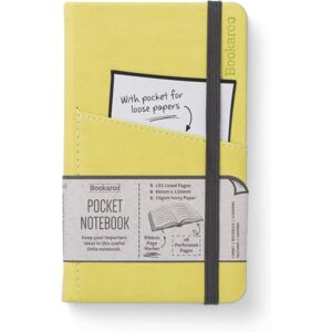 THAT COMPANY CALLED IF Bookaroo Pocket Notebook (A6) Journal - Lime THAT COMPANY CALLED IF Bookaroo Pocket Notebook (A6) Journal - Lime