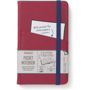 THAT COMPANY CALLED IF Bookaroo Pocket Notebook (A6) Journal - Dark Red THAT COMPANY CALLED IF Bookaroo Pocket Notebook (A6) Journal - Dark Red