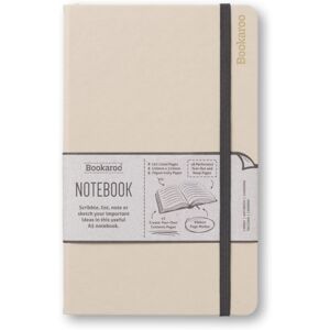 THAT COMPANY CALLED IF Bookaroo Notebook (A5) Journal - Cream THAT COMPANY CALLED IF Bookaroo Notebook (A5) Journal - Cream