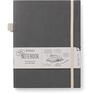 THAT COMPANY CALLED IF Bookaroo Bigger Things Notebook Journal - Charcoal THAT COMPANY CALLED IF Bookaroo Bigger Things Notebook Journal - Charcoal