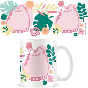 PYRAMID INTERNATIONAL Pusheen Tropical 11oz/315ml White Mug PYRAMID INTERNATIONAL Pusheen Tropical 11oz/315ml White Mug