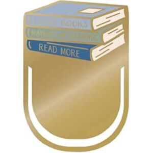 Half Moon Bay Bookmark Metal - Pulteney Press (Rather Be Reading) Half Moon Bay Bookmark Metal - Pulteney Press (Rather Be Reading)