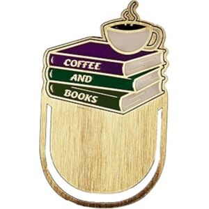 Half Moon Bay Bookmark Metal - Pulteney Press (Coffee And Books) Half Moon Bay Bookmark Metal - Pulteney Press (Coffee And Books)