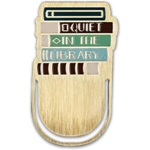 Half Moon Bay Bookmark Metal - Pulteney Press (Quiet In The Library) Half Moon Bay Bookmark Metal - Pulteney Press (Quiet In The Library)