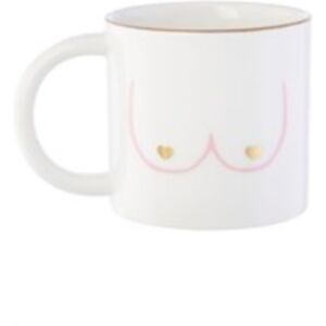 Sass & Belle Girl Power Boobies Mug Sass & Belle Girl Power Boobies Mug