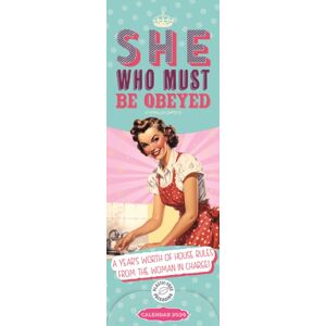 CAROUSEL CALENDARS 2026 She Who Must Be Obeyed Slim Calendar 202 CAROUSEL CALENDARS 2026 She Who Must Be Obeyed Slim Calendar 202