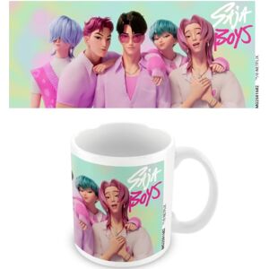 PYRAMID INTERNATIONAL K-Pop Demon Hunters (Saja Boys) White Pod Mug PYRAMID INTERNATIONAL K-Pop Demon Hunters (Saja Boys) White Pod Mug