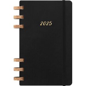 Moleskine 2025 12-Month Large Softcover Spiral Planner: Black Moleskine 2025 12-Month Large Softcover Spiral Planner: Black
