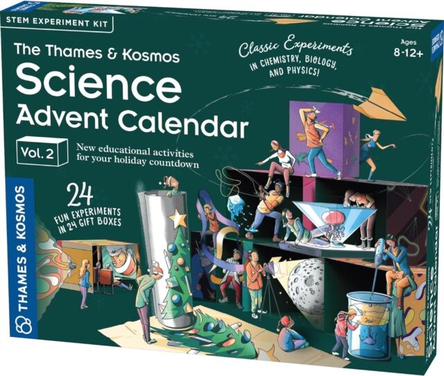 Thames & Kosmos Kids Science Advent Calendar - 24 Experiments In 24 Boxes