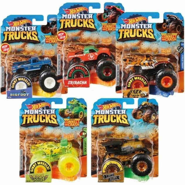 Hot Wheels Monster Trucks Assortment Toys