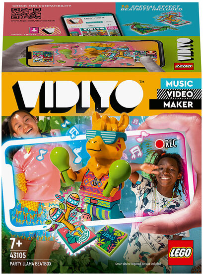 Lego Vidiyo Party Llama Beatbox Music Video Maker Toy 43105