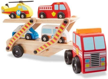 Melissa & Doug Emergency Vehicle Carrier