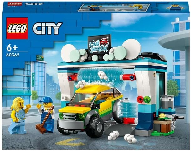 Lego City Carwash Vehicle Set With Toy Car 60362