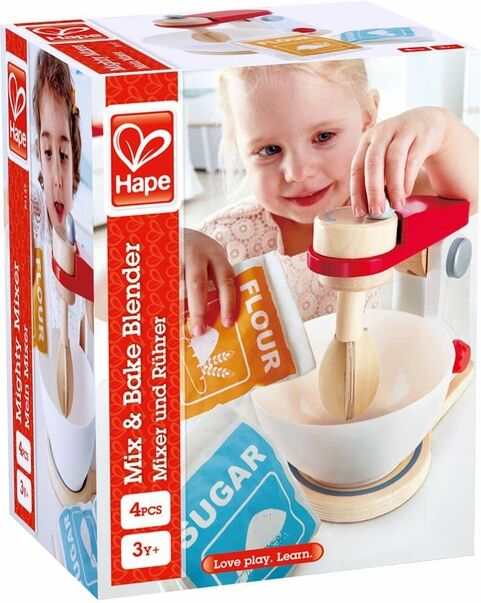 Hape Mix 'N' Bake Blender Toy