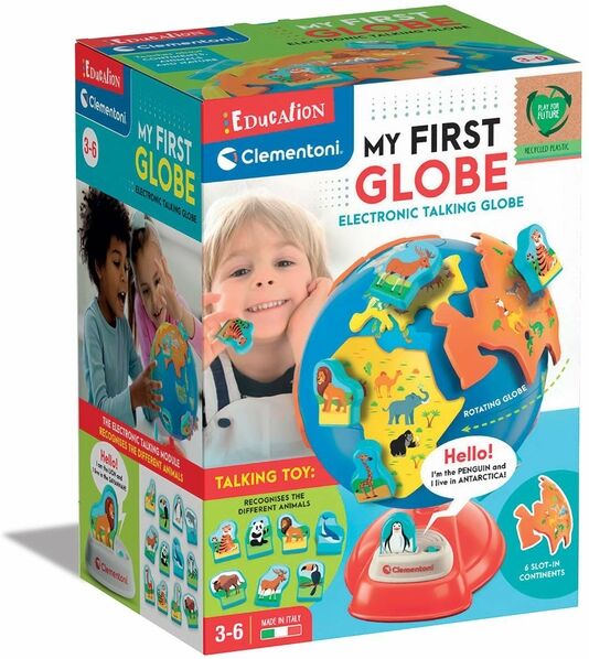 Clementoni My First Electronic Talking Globe Educational Toy