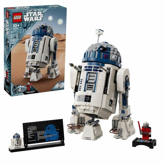 Lego Star Wars R2-D2 Model, Buildable Toy Droid Figure 75379