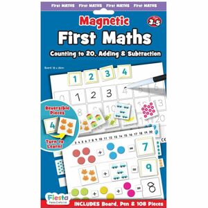 Fiesta Crafts Magnetic First Maths Adding And Subtracting Activity Chart