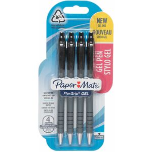 Paper Mate 4 Flexgrip Gel Retractable Black Pen