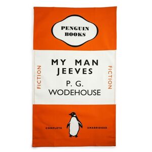 My Man Jeeves Tea Towel Orange (Penguin Books Merchandise)