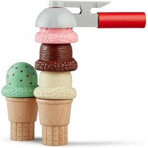 Melissa & Doug Scoop & Stack Ice Cream Cone Playset