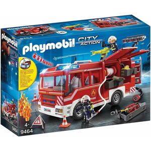 Playmobil 9464 City Action Fire Engine With Working Water Cannon